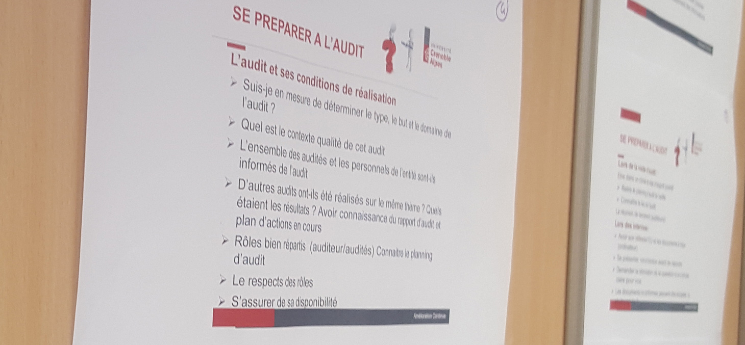 Préparation et accompagnement des UFR dans la démarche de certification FCU